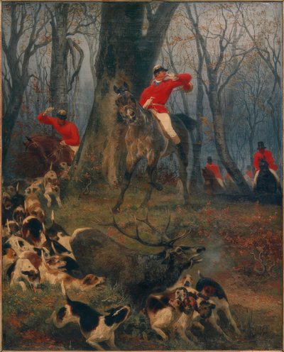 Polowanie na Parforce autorstwa Rudolf Carl Huber