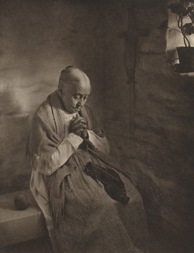 Dzwony na nieszpory, 1899 (zdjęcie) autorstwa Rudolf Eickemeyer