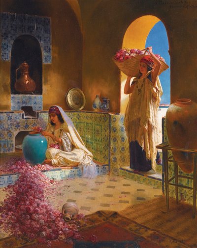Twórcy perfum. autorstwa Rudolphe Ernst
