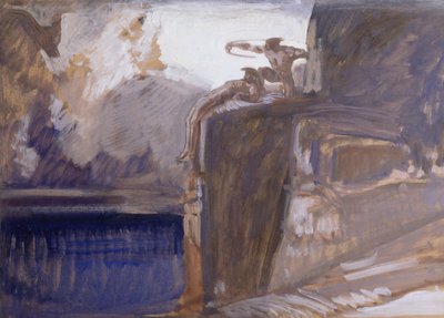 Uwolnienie Prometeusza (olej na karcie) autorstwa Rudolf Jettmar