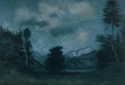 Krajobraz alpejski autorstwa Rudolf Kremlicka