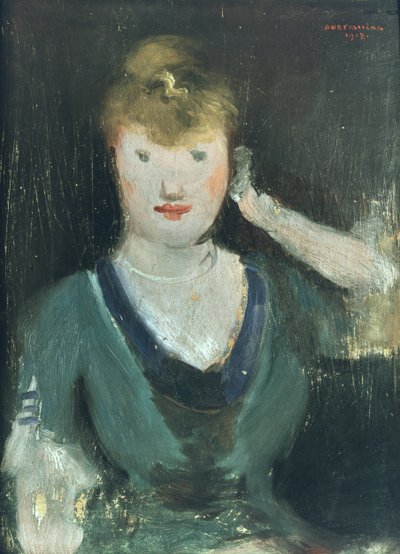 Dziewczyna z kawiarni autorstwa Rudolf Kremlicka