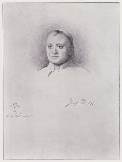 Papież Pius IX (lito) autorstwa Rudolf Lehmann