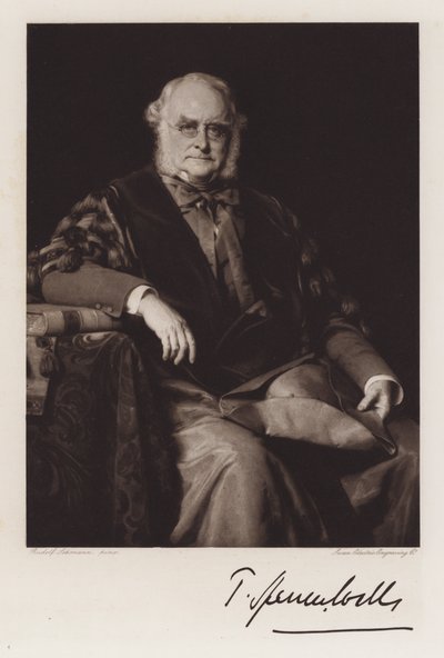 Sir Thomas Spencer Wells (lito) autorstwa Rudolf Lehmann