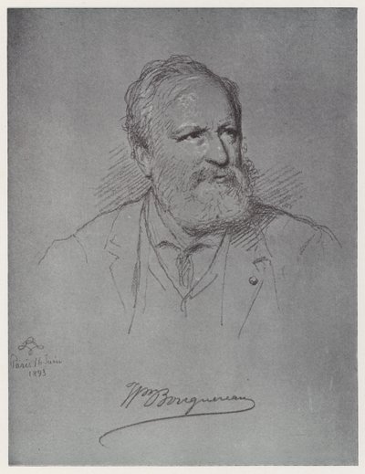William Adolphe Bouguereau (lito) autorstwa Rudolf Lehmann