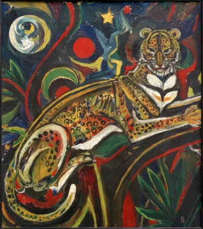 Lampart autorstwa Rudolf Schlichter