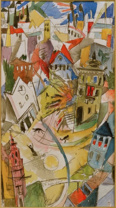 Wybuch autorstwa Rudolf Schlichter