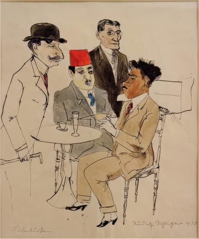 Filmowi Turcy autorstwa Rudolf Schlichter