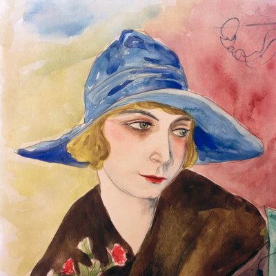 Pozdrowienia z Lesbos (fragment) autorstwa Rudolf Schlichter