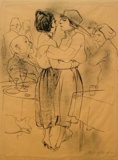 W sali tanecznej autorstwa Rudolf Schlichter