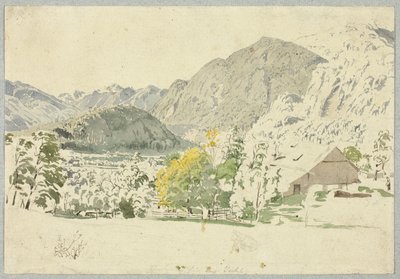 Schmolnau w pobliżu Ischl autorstwa Rudolf von Alt