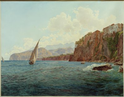 Sorrento / Sorrento (Kampania, Włochy). autorstwa Rudolf von Alt