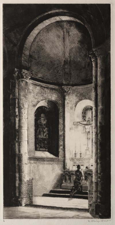 Czuwanie krzyżowców autorstwa Rudolph Stanley Brown