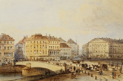 Most Ferdynanda autorstwa Rudolf von Alt