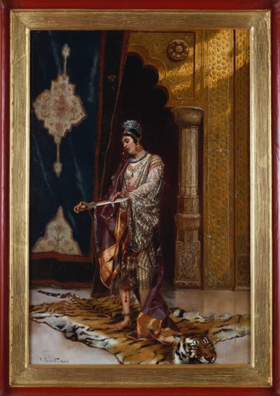 Odaliska autorstwa Rudolphe Ernst