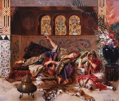 W haremie autorstwa Rudolphe Ernst