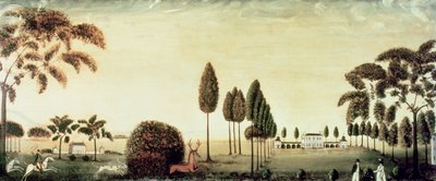Scena polowania autorstwa Rufus Porter