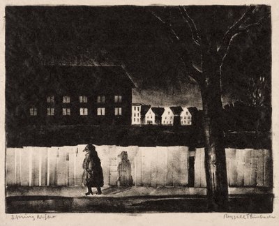 Wiosenna noc autorstwa Russell T. Limbach