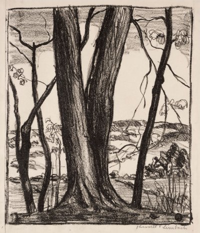 Wzgórze autorstwa Russell T. Limbach