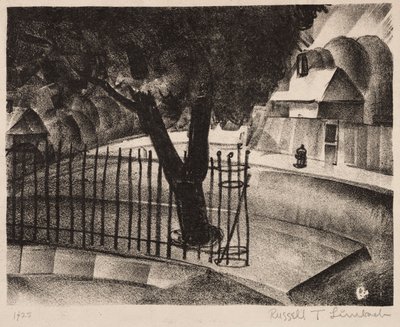 Żelazny płot autorstwa Russell T. Limbach