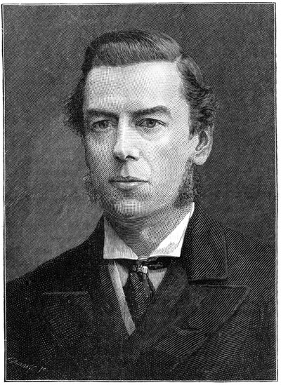 Joseph Chamberlain, brytyjski polityk liberalny, 1900. autorstwa Russell and Sons
