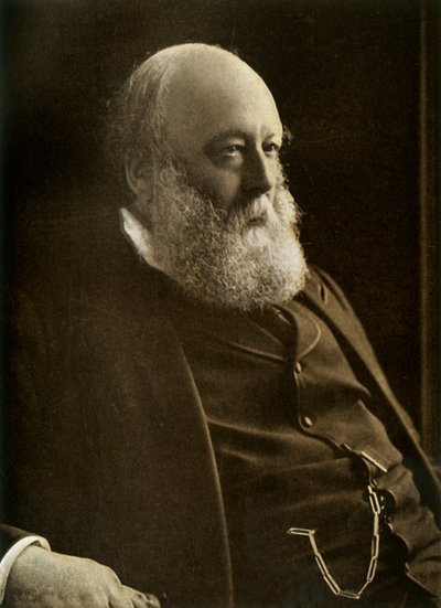 „The Marquis of Salisbury, K.G., premier i minister spraw zagranicznych”, 1900. autorstwa Russell and Sons