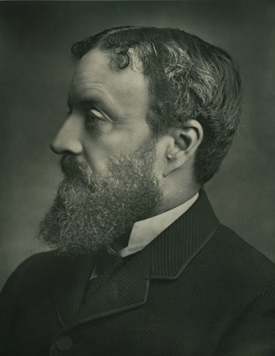 Szanowny Sir Michael Edward Hicks-Beach, Baronet, c1899. autorstwa Russell and Sons