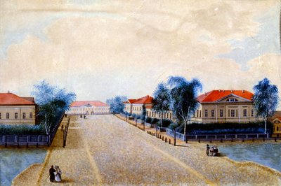 Widok skarbca w Twerze, lata 30. XIX w. autorstwa Russian Master