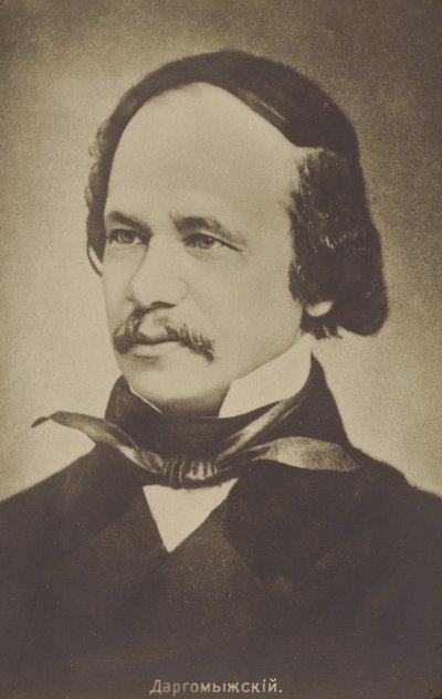 Aleksander Siergiejewicz Dargomizski, kompozytor rosyjski (1813-1869) autorstwa Russian Photographer