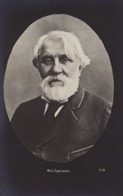 Iwan Turgieniew (1818-1883), rosyjski powieściopisarz, autor opowiadań i dramaturg autorstwa Russian Photographer