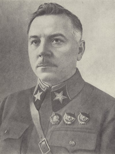 Kliment Woroszyłow, radziecki generał i polityk autorstwa Russian Photographer
