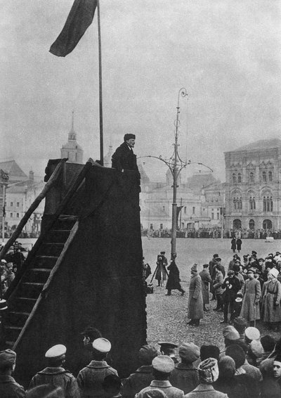Lenin, Plac Czerwony, Moskwa autorstwa Russian Photographer