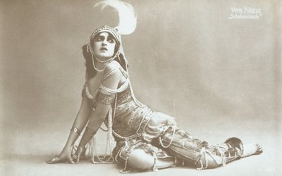 Vera Fokina w Szeherezadzie autorstwa Russian Photographer