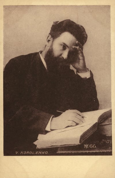Władimir Korolenko, rosyjski pisarz i dziennikarz autorstwa Russian Photographer