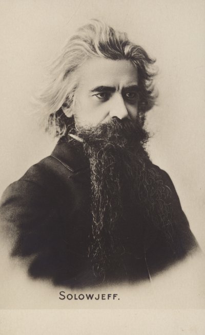 Władimir Sołowjow, rosyjski filozof i poeta autorstwa Russian Photographer