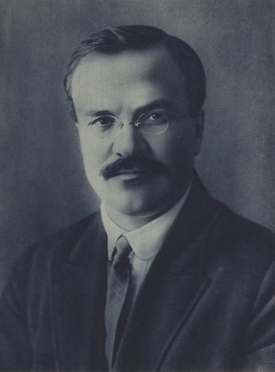 Wiaczesław Mołotow, radziecki polityk, dyplomata i minister spraw zagranicznych autorstwa Russian Photographer