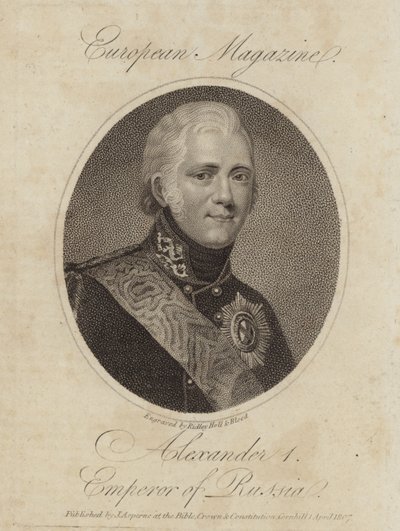 Aleksander I autorstwa Russian School