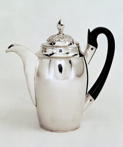 Garnek do czekolady, Leningrad, 1804 (srebrny) autorstwa Russian School