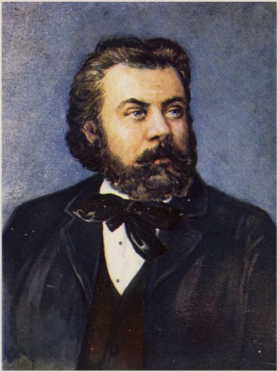 Portret Modesta Musorgskiego autorstwa Russian School