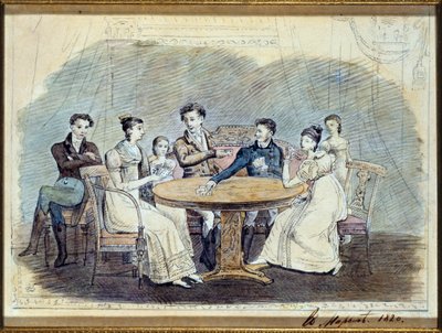 Galicyjczycy, 1820 (wc na papierze) autorstwa Russian School