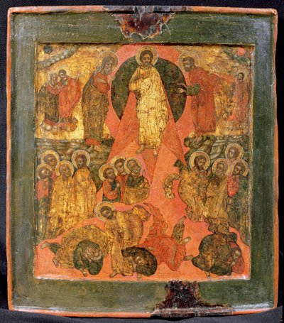 Przemienienie (tempera na panelu) autorstwa Russian School