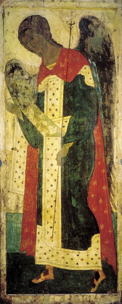 Archanioł Gabriel, 1408. autorstwa Russian icon.