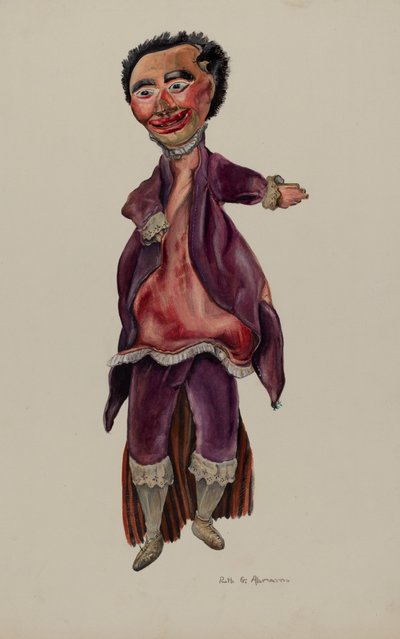 Doktor Marionetka, ca. 1937. autorstwa Ruth Abrams