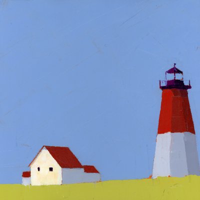 Jasne światło, 2025 (akryl na drewnianym panelu) autorstwa Ruth Lague