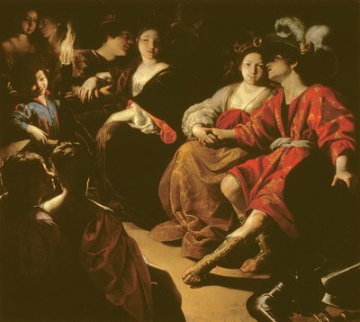 Ruggiero i Alcina, czyli spotkanie nowożeńców autorstwa Rutilio Manetti