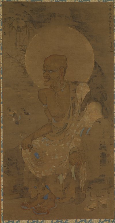 Arhat (<em>Nakula</em>), jeden z zestawu szesnastu autorstwa Ryozen