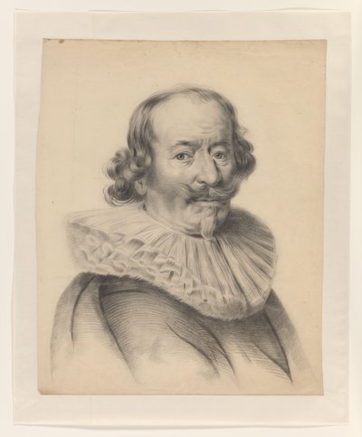 Portret mężczyzny z XVII wieku autorstwa S.A. van der Heim