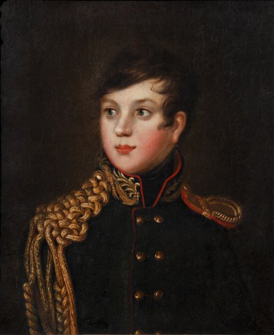 Portret księcia Aleksandra Pawłowicza Stroganowa 1795-1814, ok. 1812 autorstwa S.S. Svintsov