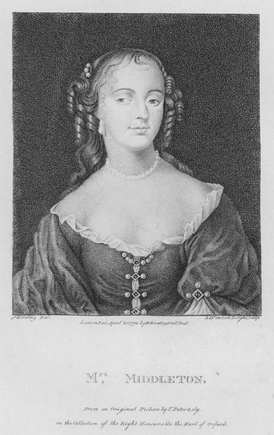 Pani Middleton (Grawerowanie) autorstwa S. (after) Harding