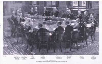 Ministerstwo Wojny, z książki After Pretoria: The Guerilla War wydanej przez Harmsworth Bros Limited, 1901 autorstwa S. Begg
